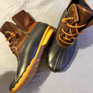 Sorry Topsider Navy Waterproof Rubber Boots